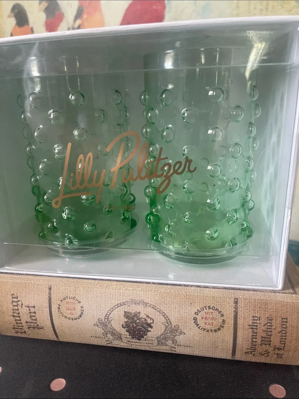 Lilly Pulitzer Highball Glass Set NWT - Picture 1 of 5
